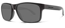 Abaco Dockside Sunglasses Gloss Black Frame Polarized Grey Lenses