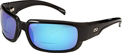 ONOS Araya Polarized Sunglasses, Black, Blue/Grey
