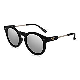 SHAKA'S HAWAII UV 400 Large Round Classic Mirrored Customizable Hawaiian Sunglasses Active Lifestyle For Men And Women