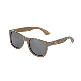 WoodRoze Buffalo | Wood Sunglasses Polarized Grey Lenses