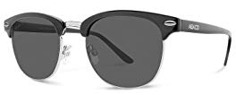Abaco Montana Sunglasses Gloss Black Frame Polarized Grey Lenses