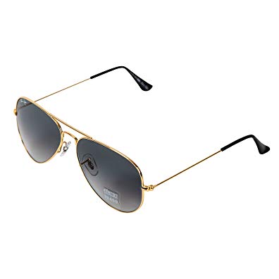 Thomas Rhodes Anti-Refractive Sunglasses Set 100% UV UVA and UVB Protection Non-Polarized set Black Lens