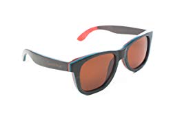 banblue Wooden Sunglasses Skateboard Design - Shades That Float